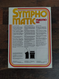 Flyer/ Folder: (Symphomatic Maestro 120) 1979