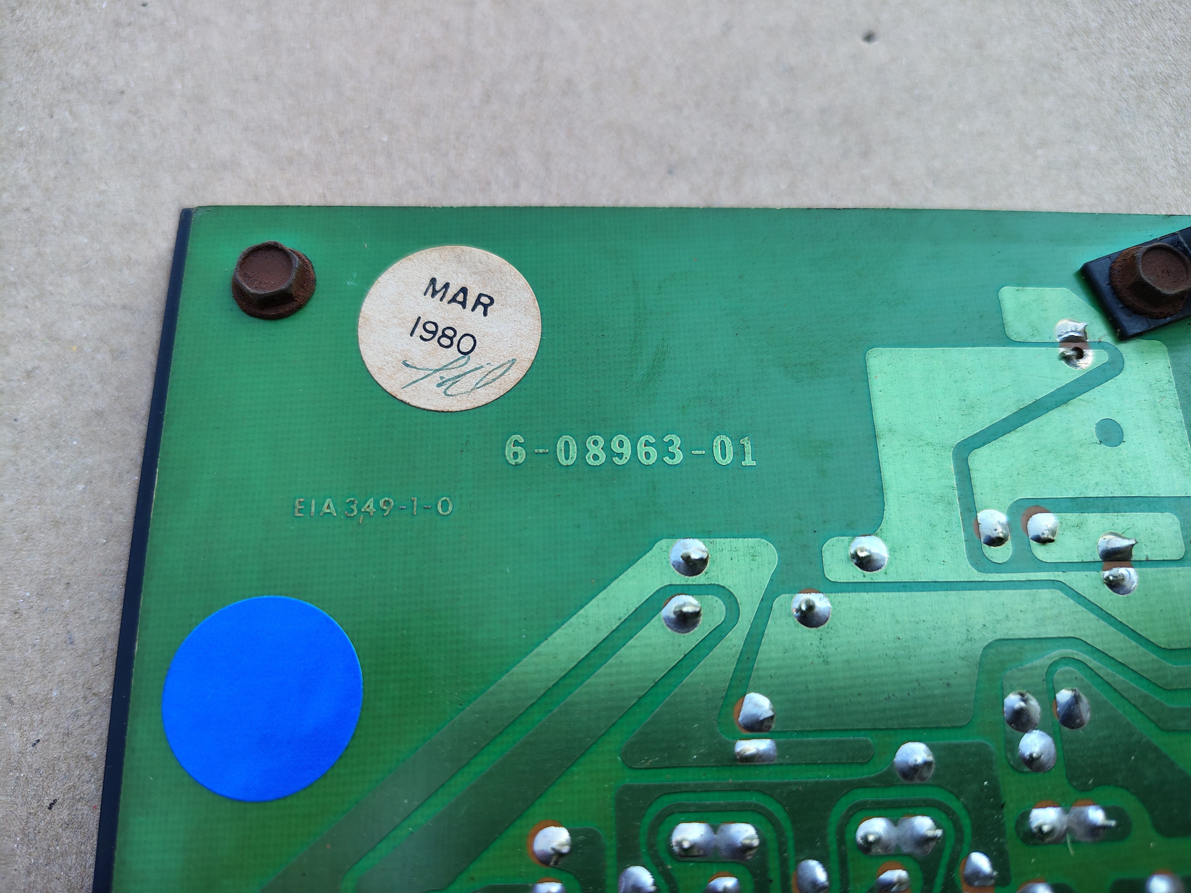 Digital Display Board. 6-08963-01 (Rowe-AMi/ Div )