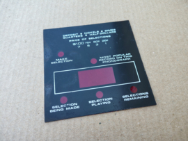 Selection Plastic (Rowe-AMi/ R- Series)