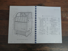 Service Manual (Wurlitzer 2204) New !!!