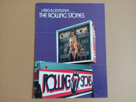 Flyer/ Folder: The Rolling Stones (1980) Flipperkast