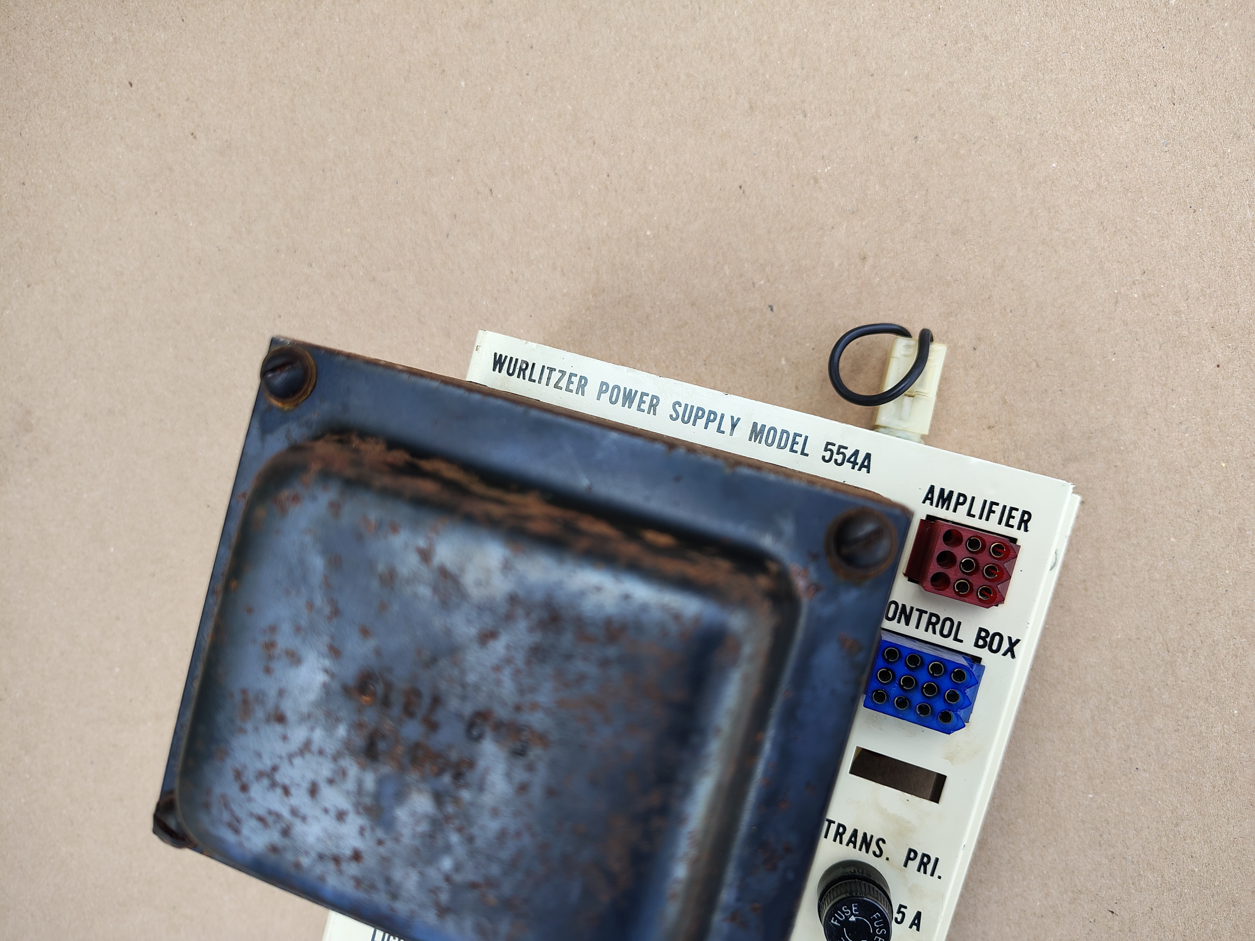 Power Supply/ 554A (Wurlitzer 3700/3710)