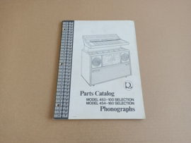 Parts Catalogus (Rock-ola 453/454) 1974