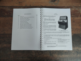 Service Manual: (United UPA-100) 1957 NEW!!!