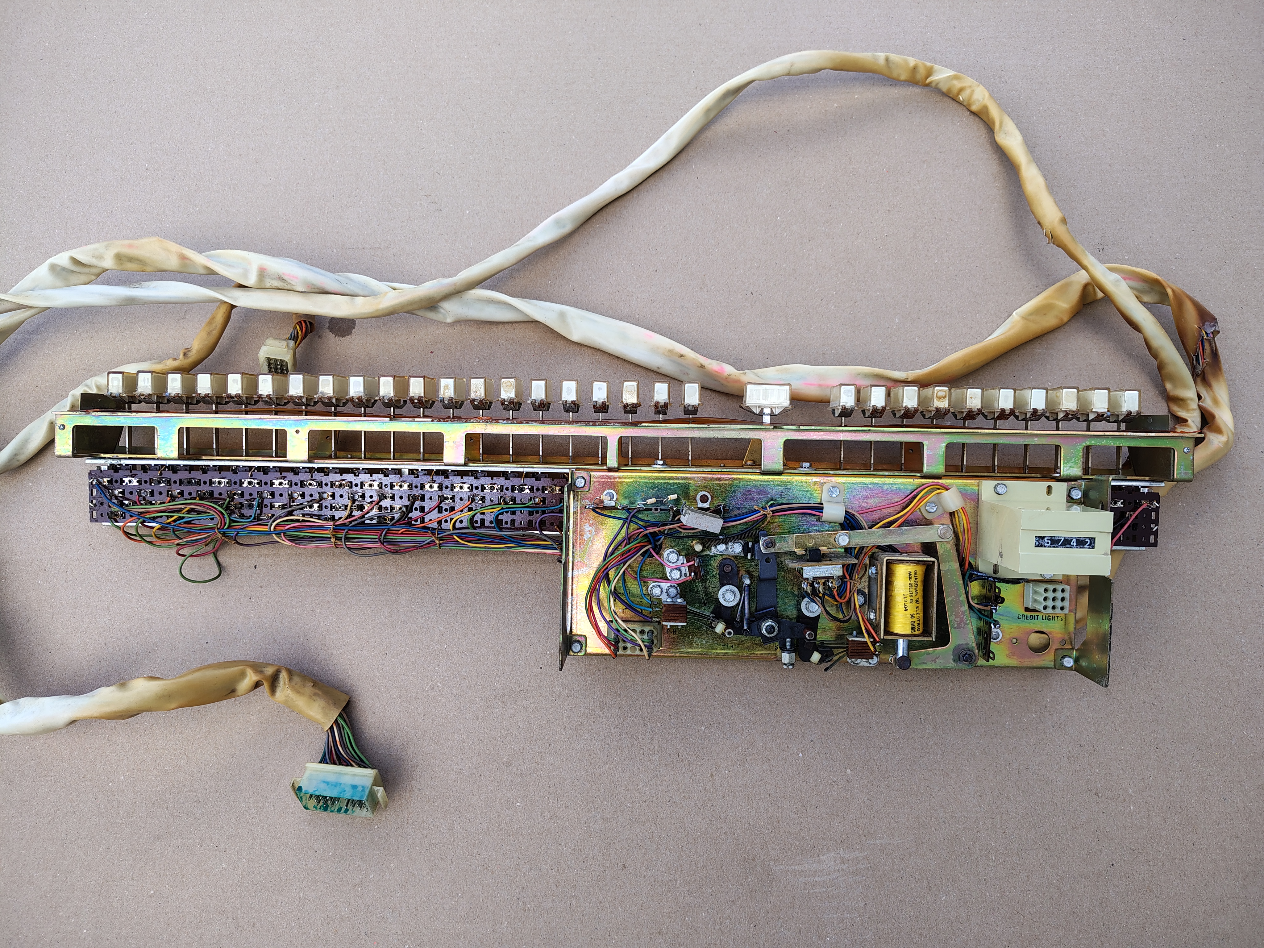 Push Button Panel (Wurlitzer 3700)