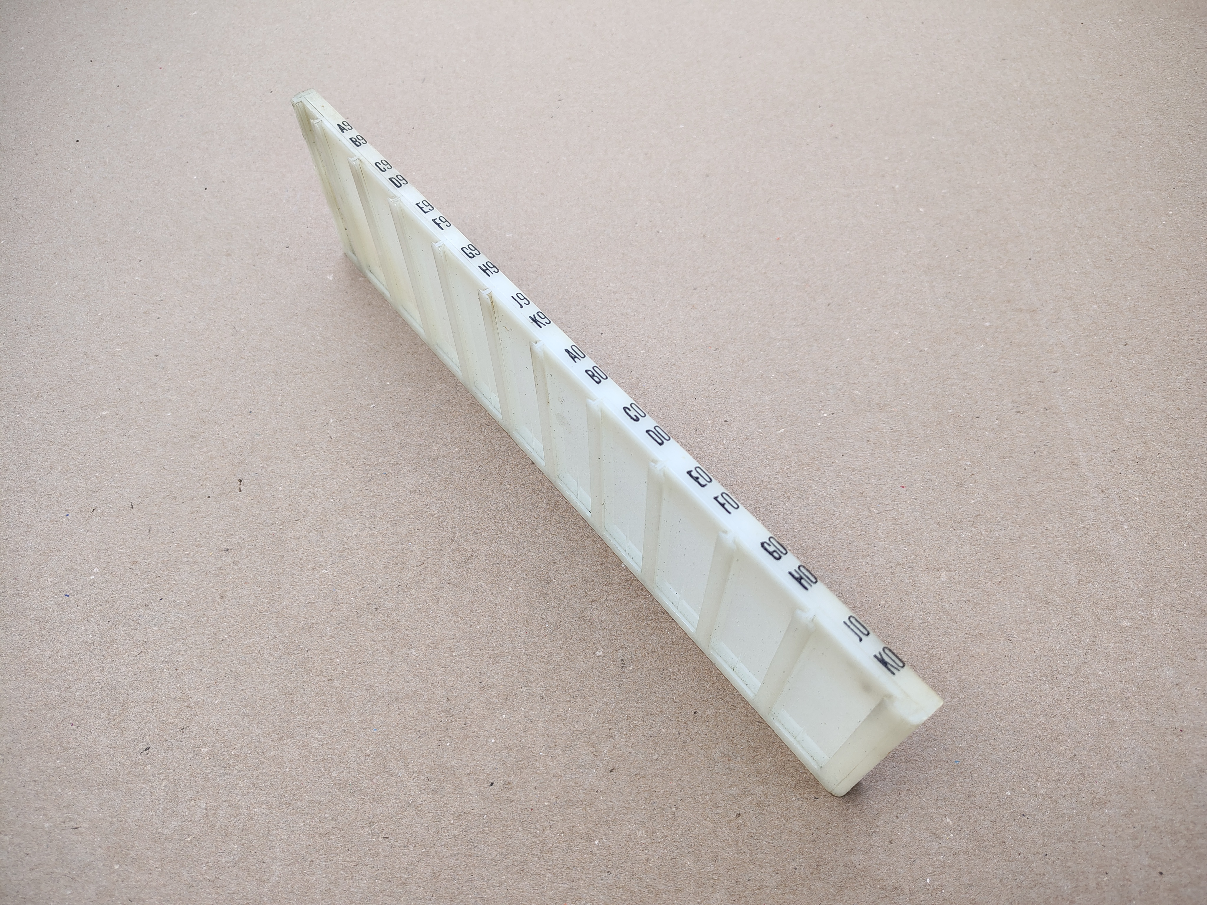 Program Holder " A9/ K0 " (Rock-ola 414/ Capri II (1964)