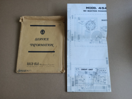 Wiring Diagram (Rock-ola 454) 1974