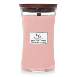 woodwick pressed blooms & patchouli