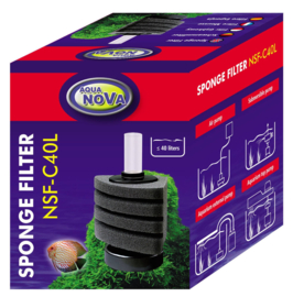 Aqua Nova Sponsfilter NSF-C40L