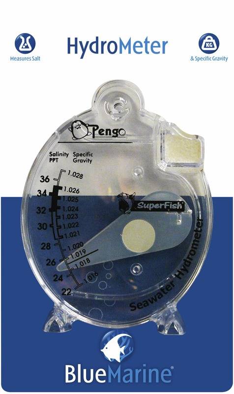 Blue marine hydrometer