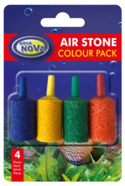 Aqua Nova Luchtsteen Cilinder 4 stuks Mix Blister