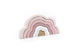 Label Label - Houten regenboog - Pink