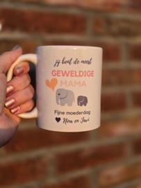 Mok - Fijne Moederdag - roze