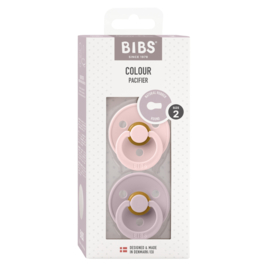 BIBS Colour 2 pack Blossom/Dusky Lilac - maat 2
