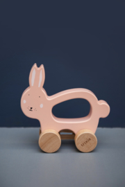 Houten trekspeeltje - Mrs. Rabbit - Trixie