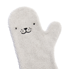 Baby Shower Glove - Grey Seal