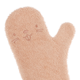 Baby Shower Glove - Pink Beaver