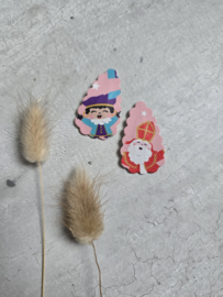 Sinterklaas knipjes - 4 cm - 02