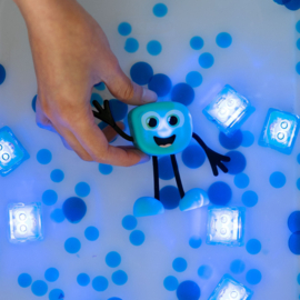 Glo Pals light up cubes Blair blauw