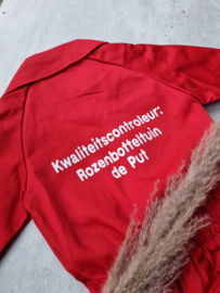 Kinderoverall rood