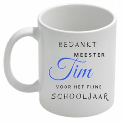 Bedankt meester - schooljaar