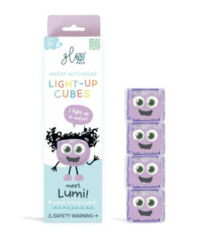 Glo Pals light up cubes Lumi paars