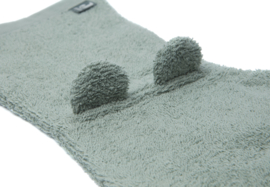 Washand badstof Ears - Ash Green