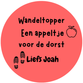 Sticker - Avond4daagse Appel -  per stuk