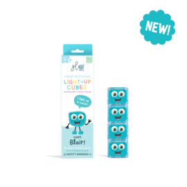 Glo Pals light up cubes Blair blauw