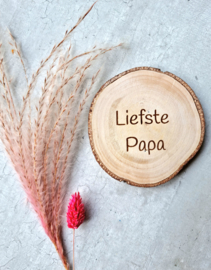 Flesopener Liefste Papa (tekst naar wens) - Rond