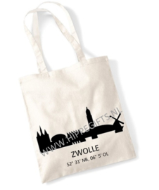 Katoenen tas Zwolle Skyline 2