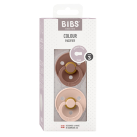 BIBS Colour 2 pack Woodchuck/Blush - maat 3