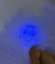 Glo Pals light up cubes Blair blauw