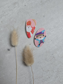 Sinterklaas knipjes - 4 cm - 03