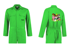 Kinderoverall groen