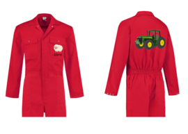 Kinderoverall groen