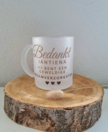 Cadeau voor de kraamverzorgster