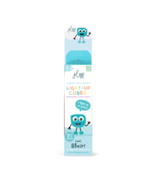 Glo Pals light up cubes Blair blauw