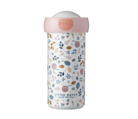 Schoolbeker 300 ml Flowers & Butterflies