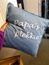 Kussen Plekkie