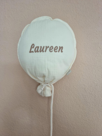 Jollein Ballon 25x50cm party collection - ivory