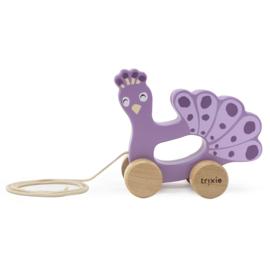 Houten trekspeeltje - Mrs. Pauw - Trixie