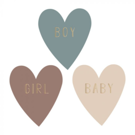 9x Sticker | Baby mix