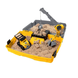 Kinetic Sand - bouwplaatsspeelset