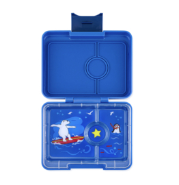 Yumbox Snack 3-vakken - Surf Blue/ Polar Bear