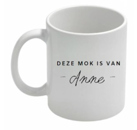 Deze mok is van...