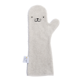 Baby Shower Glove - Grey Seal