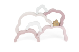 Label Label - Houten regenboog - Pink