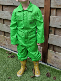 Kinderoverall groen