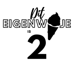 Strijkapplicatie - Eigenwijsje jarig